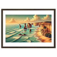 Vintage Australia, Great Ocean Road Poster