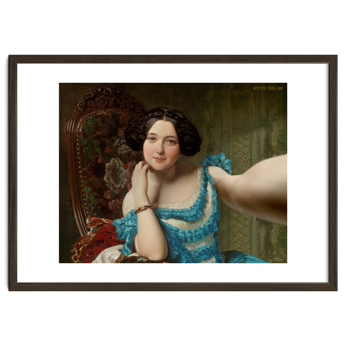 Amalia de Llano U Dotres - Federico de Madrazo - Selfie