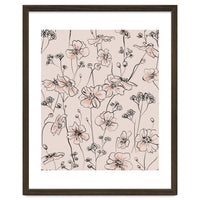 Wild Roses Floral Pattern