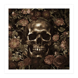 Baroque  Skull And Roses Night Garden (Print Only) thumbnail