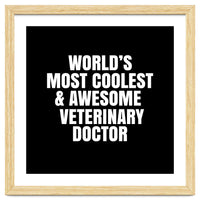 World's most coolest and awesome veterinary doctor