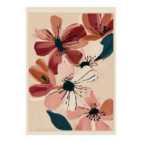 Blush And Wine Blossoms II (Print Only)
