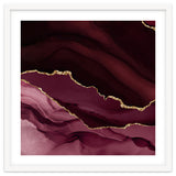 Burgundy & Gold Agate Texture 12 thumbnail