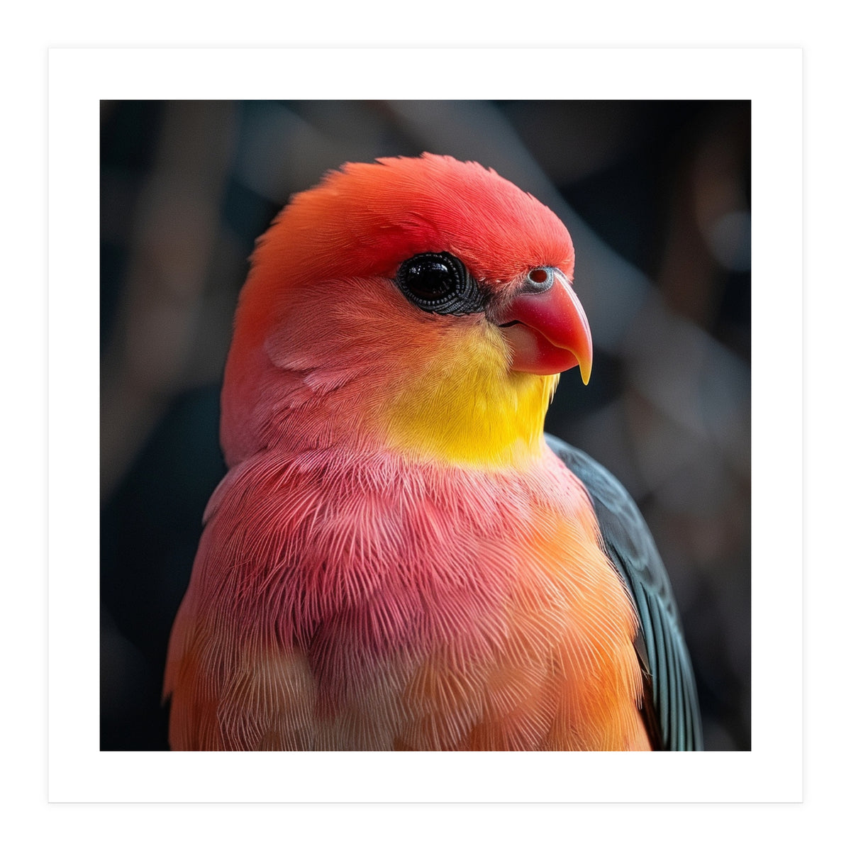 Vibrant Tropical Bird  (Print Only)