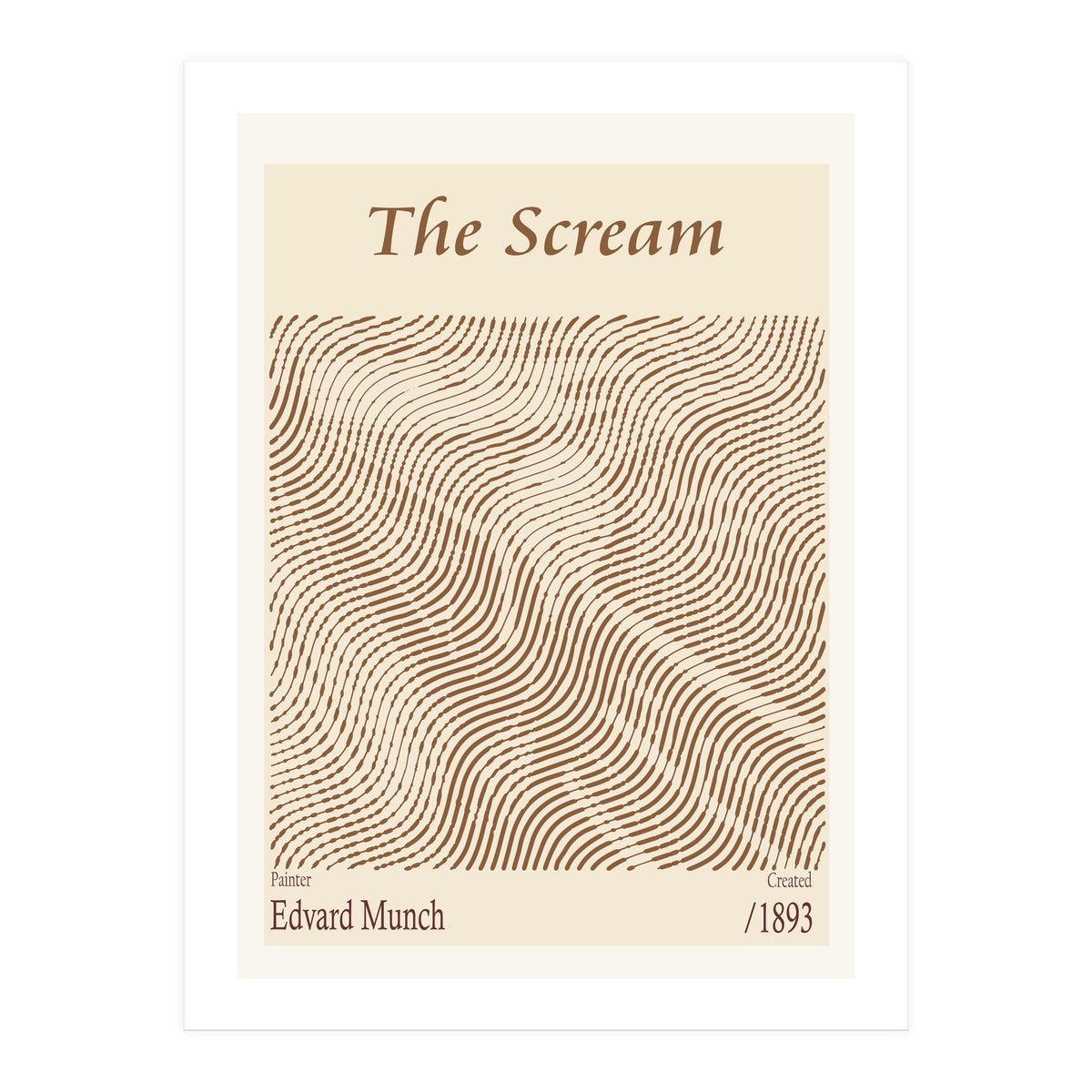 The Scream – Edvard Munch (1893) (Print Only)