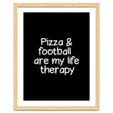 Pizza and football are my life therapy thumbnail