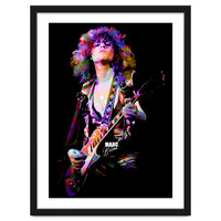 Marc Bolan Musician Legend in Colorful