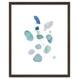 Watercolor Aqua Abstract Spots I thumbnail