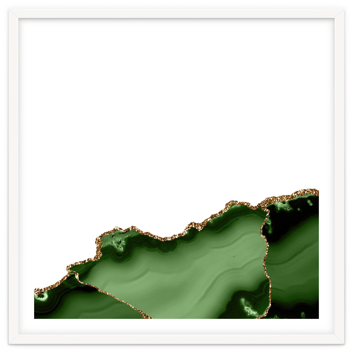 Green & Gold Agate Texture 27