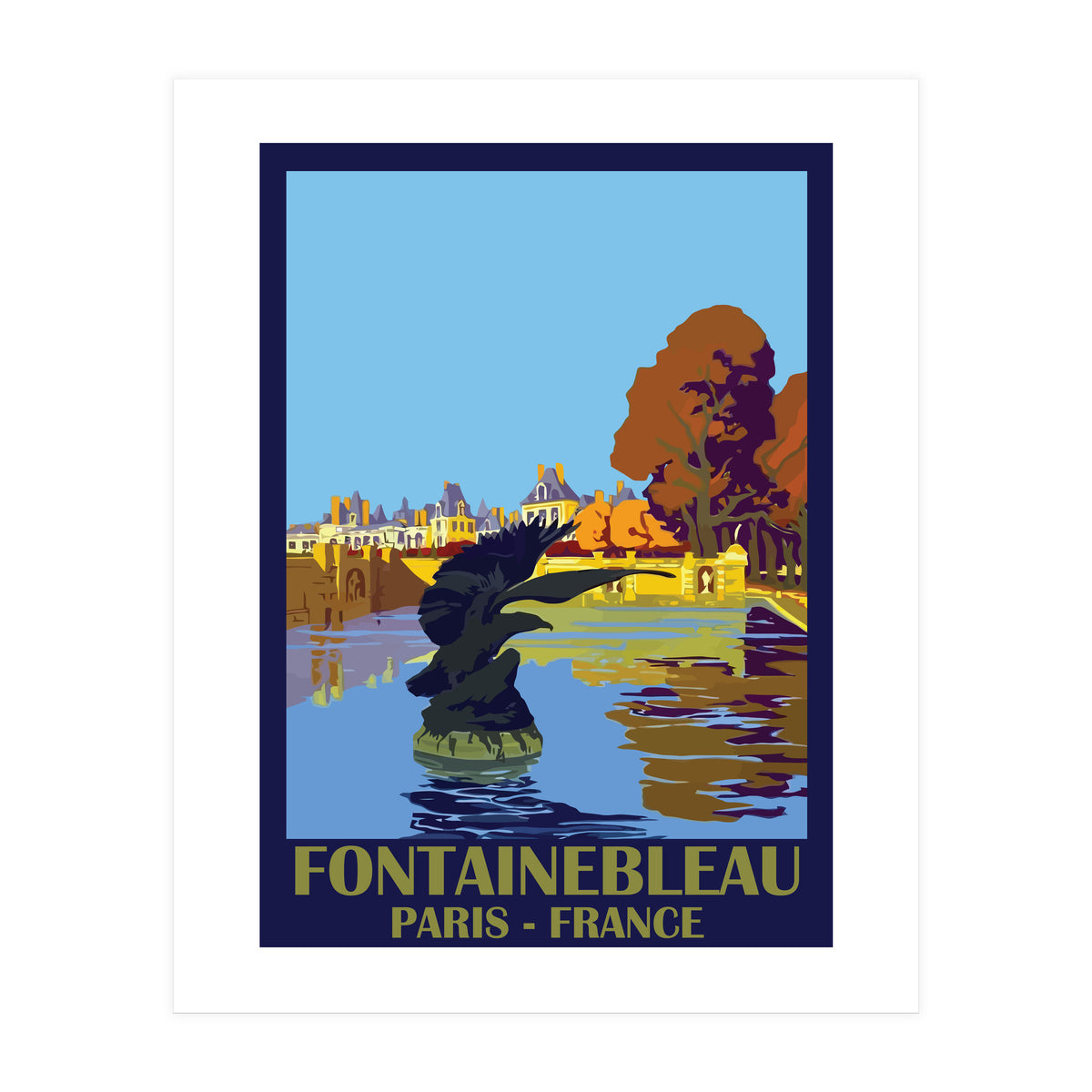 Fontainebleau - Paris, France (Print Only)