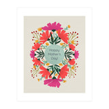 Happy mother's day floral design (Print Only) thumbnail