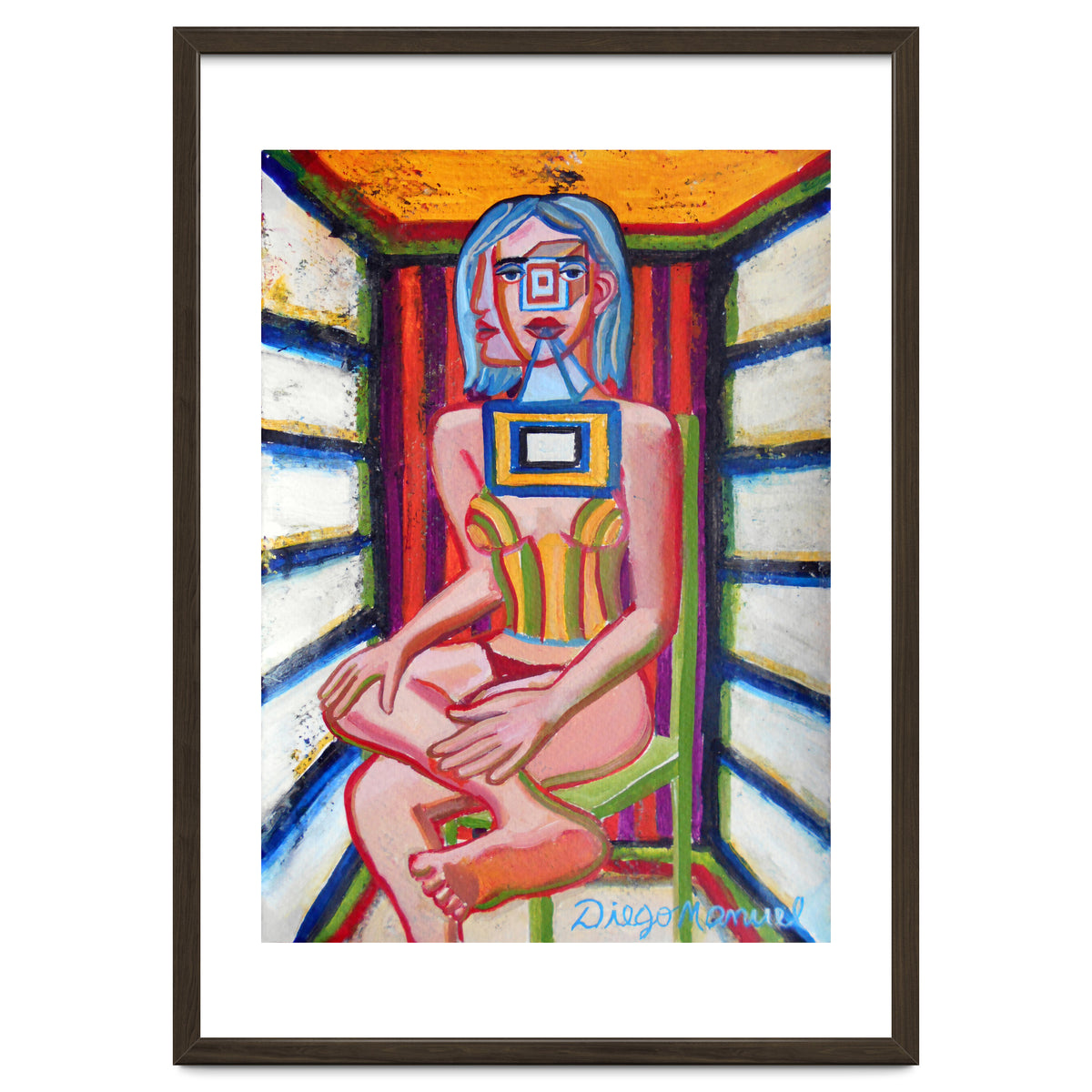 Mujer En La Silla 12