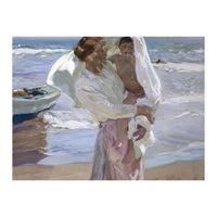 'Just Out of the Sea', 1915, Oil on canvas, 130 x 155 cm. (Print Only)