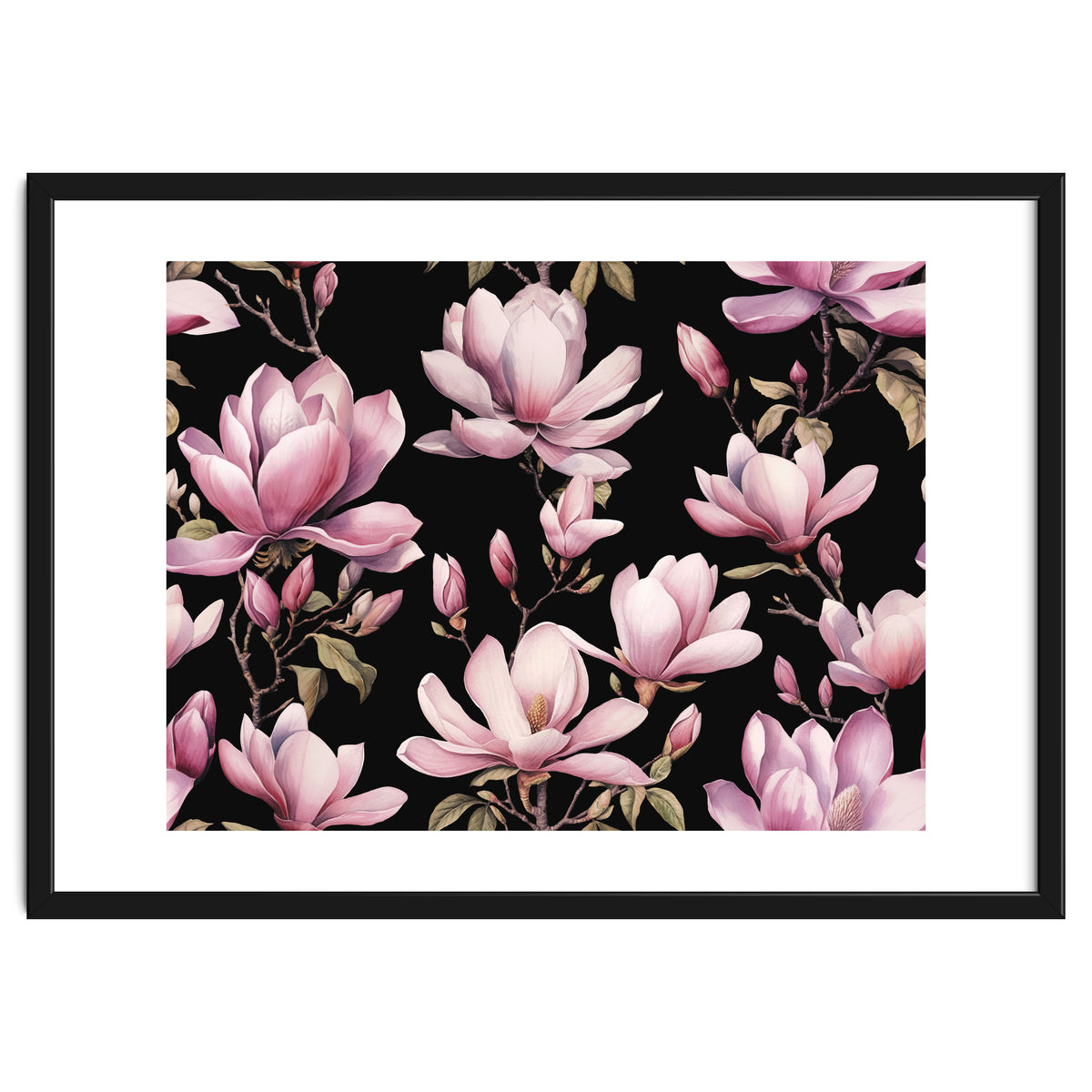 Magnolia Spring Romance Black
