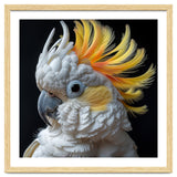 White Cockatoo With Yellow Crest Portrait thumbnail
