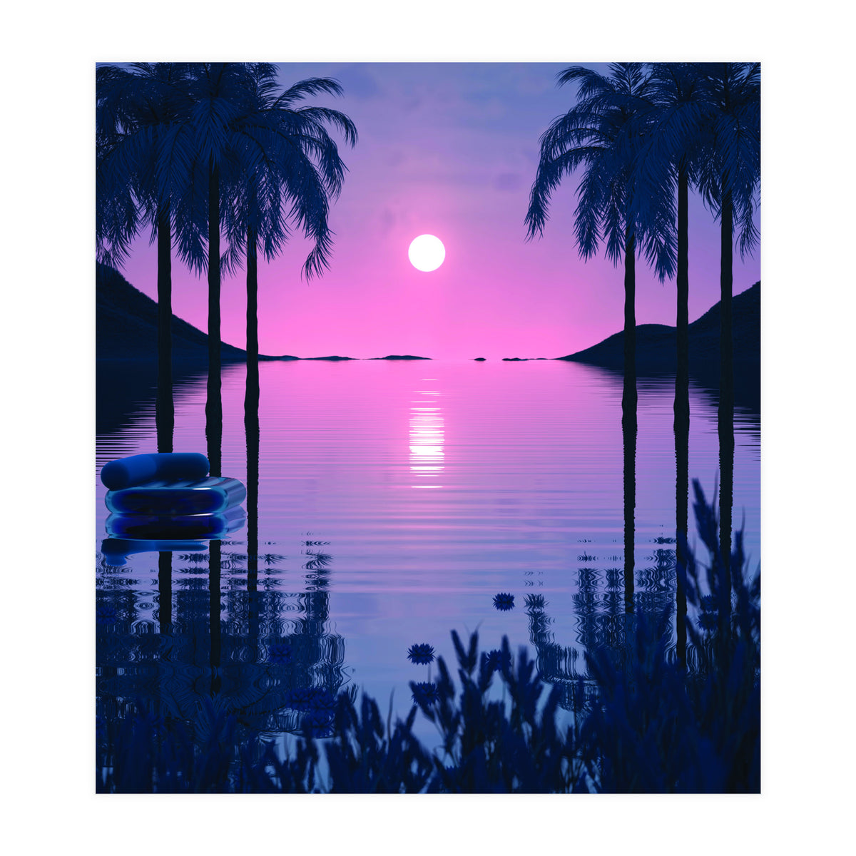 Lost In A Sunset (Print Only)