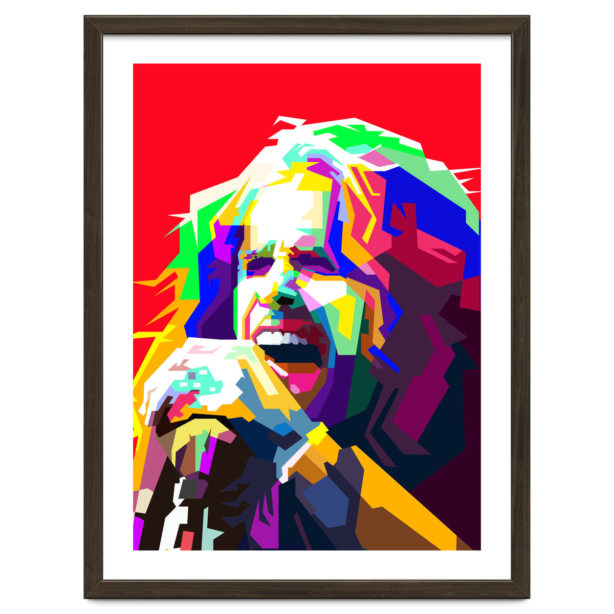 Steven Tyler Aerosmith Singer Classic Rock WPAP Style Illustration Trending Now
