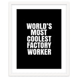 World's most coolest factory worker thumbnail