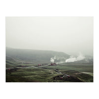 Geothermal Pipe Line - Iceland (Print Only)
