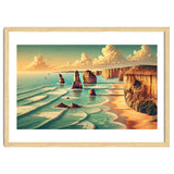 Vintage Australia, Great Ocean Road Poster thumbnail