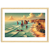 Vintage Australia, Great Ocean Road Poster