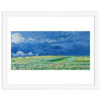 Wheatfield under Thunderclouds. Date: July 1890, Auvers-sur-Oise. Dimensions: 50.4 cm x 101.3 cm,...