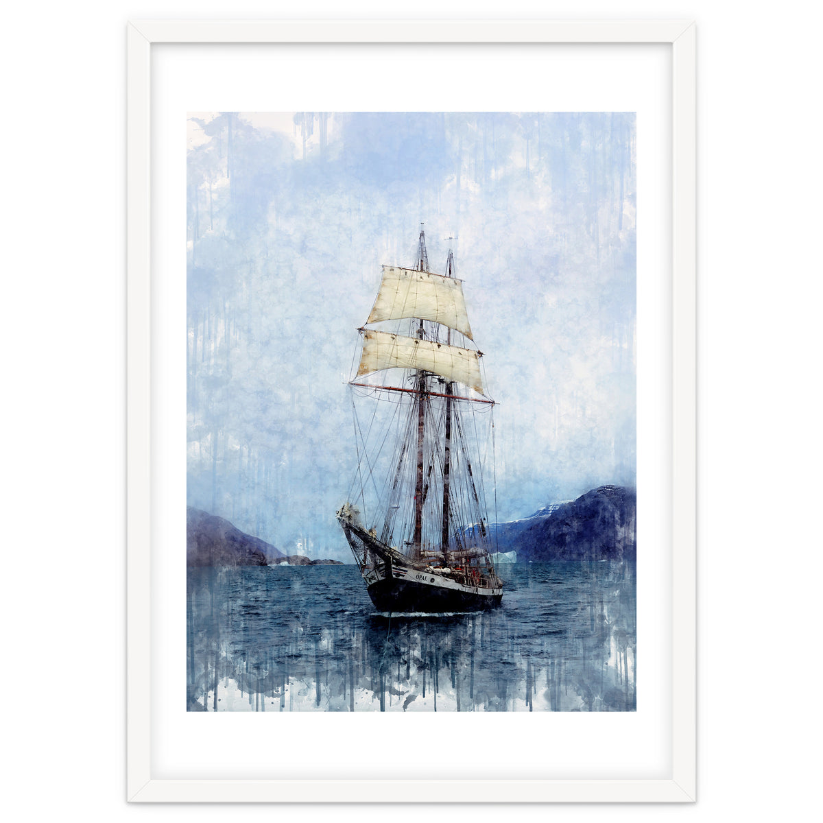 strong determination to start the ship's adventure