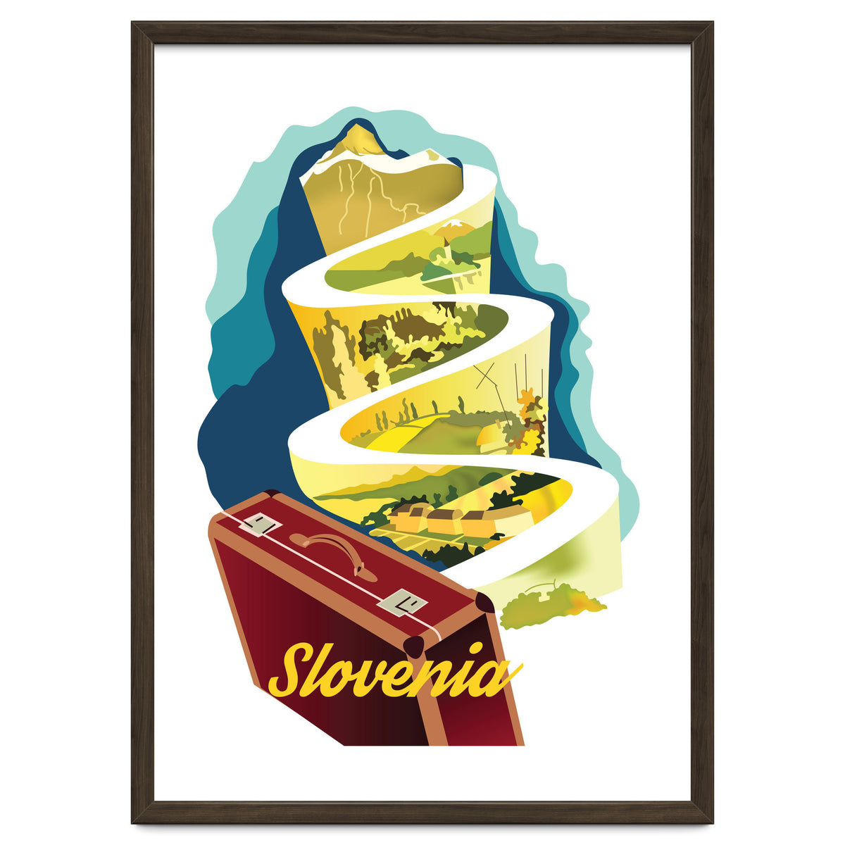 Slovenia, Mountain Road