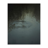 Moody Rain Puddle Ripples Oil Painting (Print Only) thumbnail