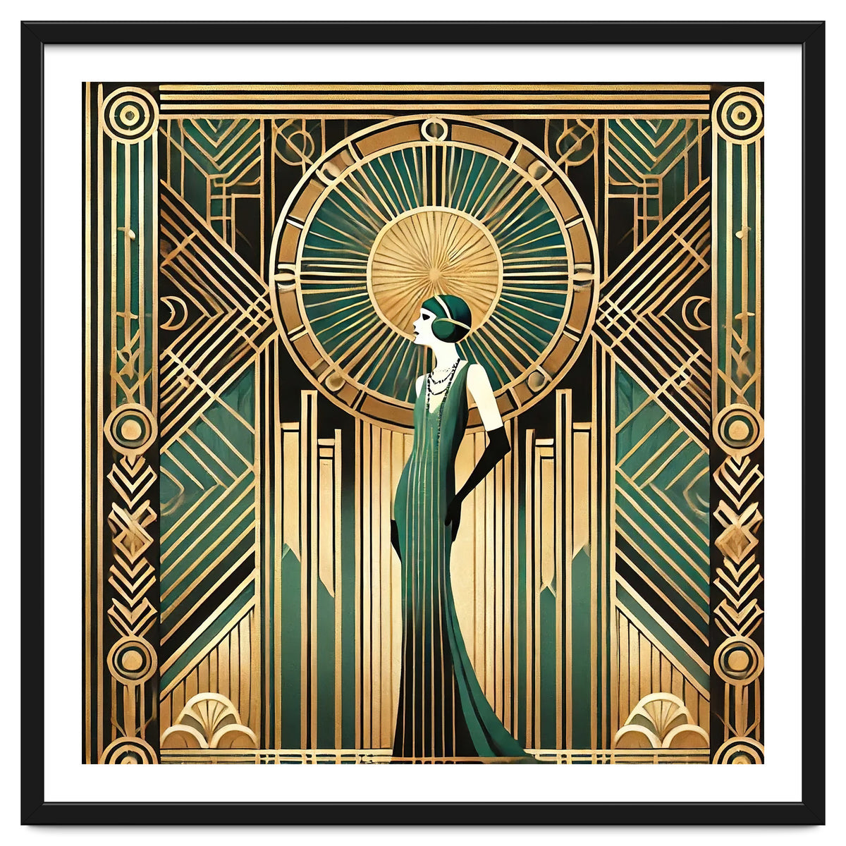 Opulent Elegance A Tribute To Art Deco