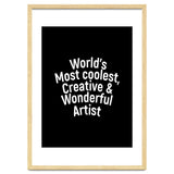 World's most coolest, creative and wonderful artist thumbnail