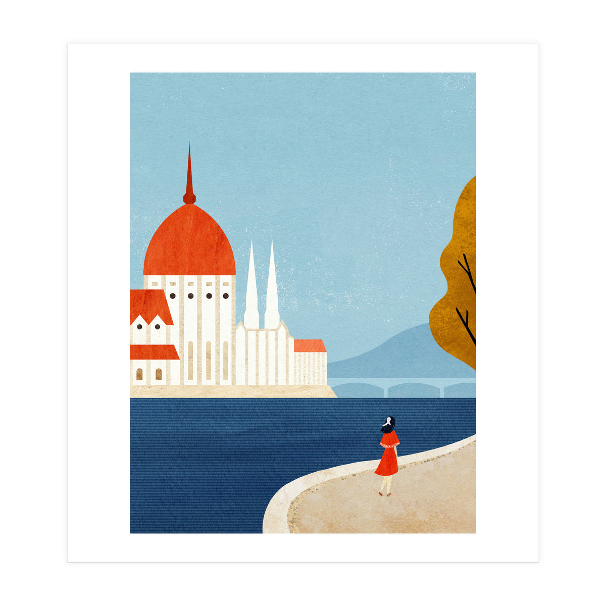 Autumn In Budapest (Print Only)