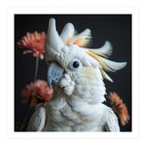 Beautiful Cockatoo Parrot With Yellow Crest (Print Only) thumbnail