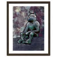 Sitting Sluggy (Lwuba 049 Meku Sitting Watercolor)