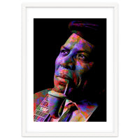 Howlin Wolf American Blues Musician Legend Colorful