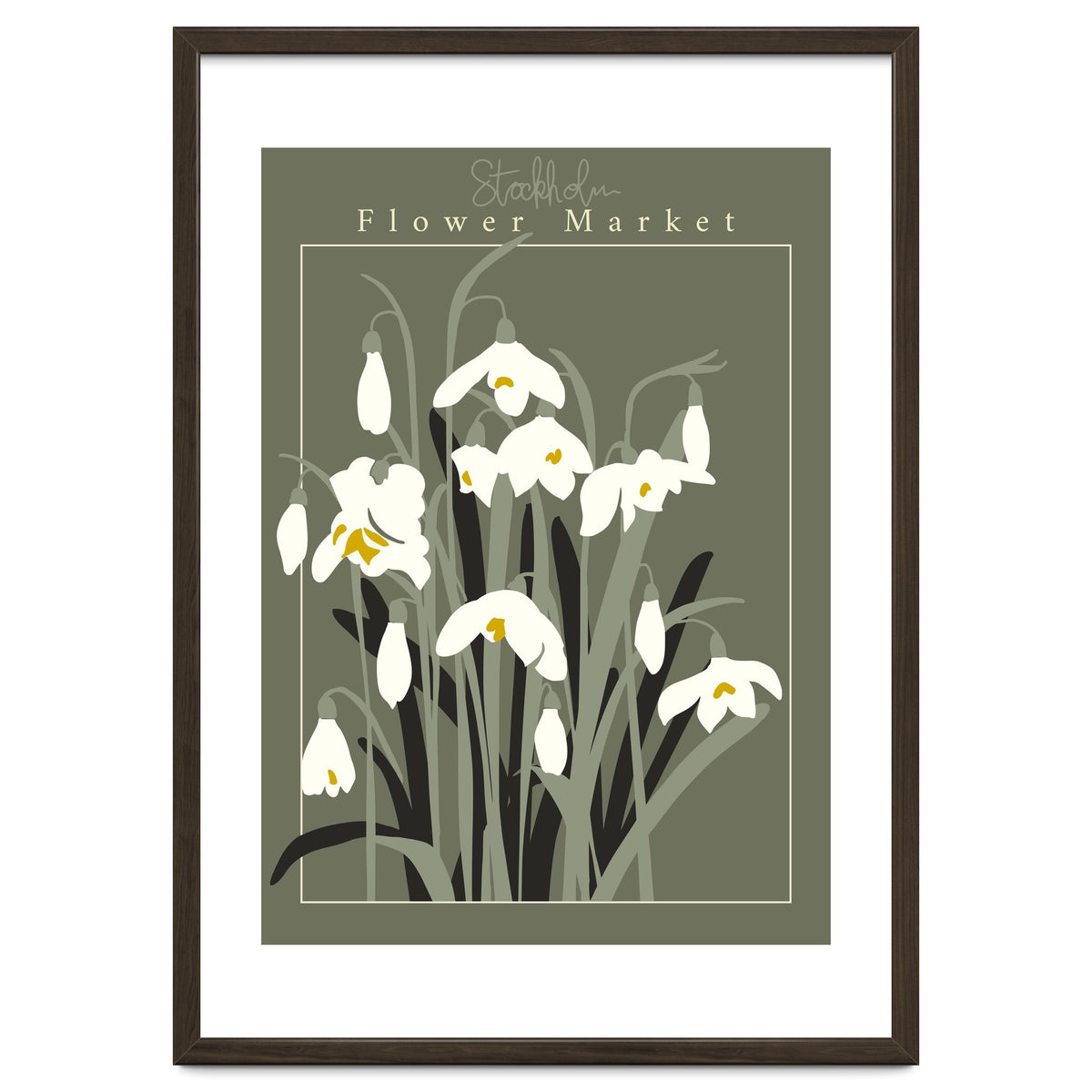 Flower Market Stockholm  Snowdrop