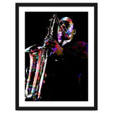 John Coltrane American Jazz Saxophonist Colorful thumbnail