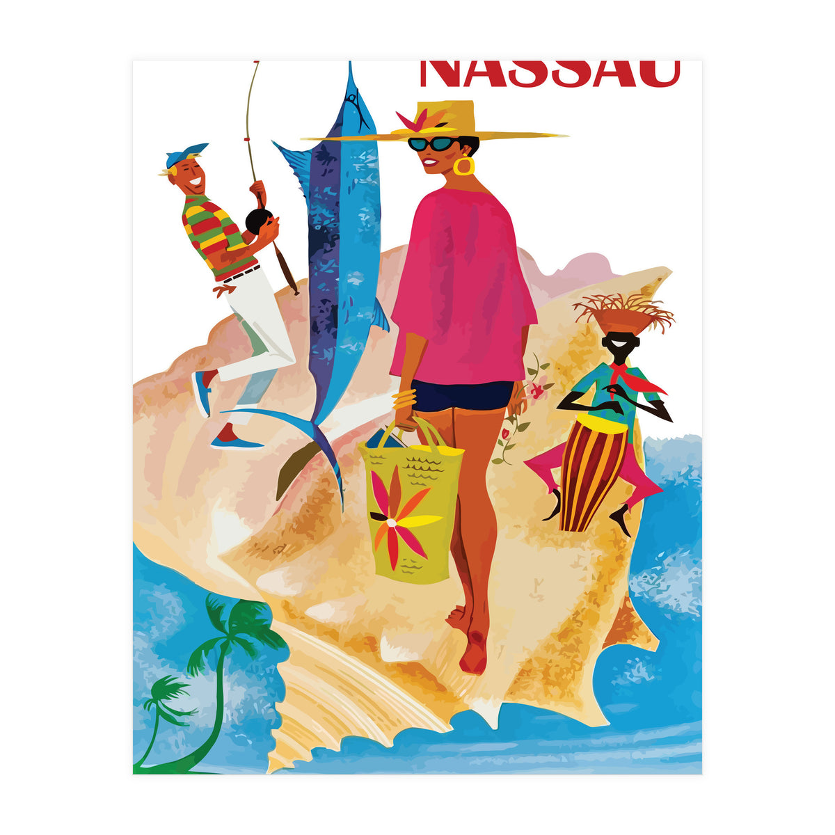 Nassau, Bahamas (Print Only)