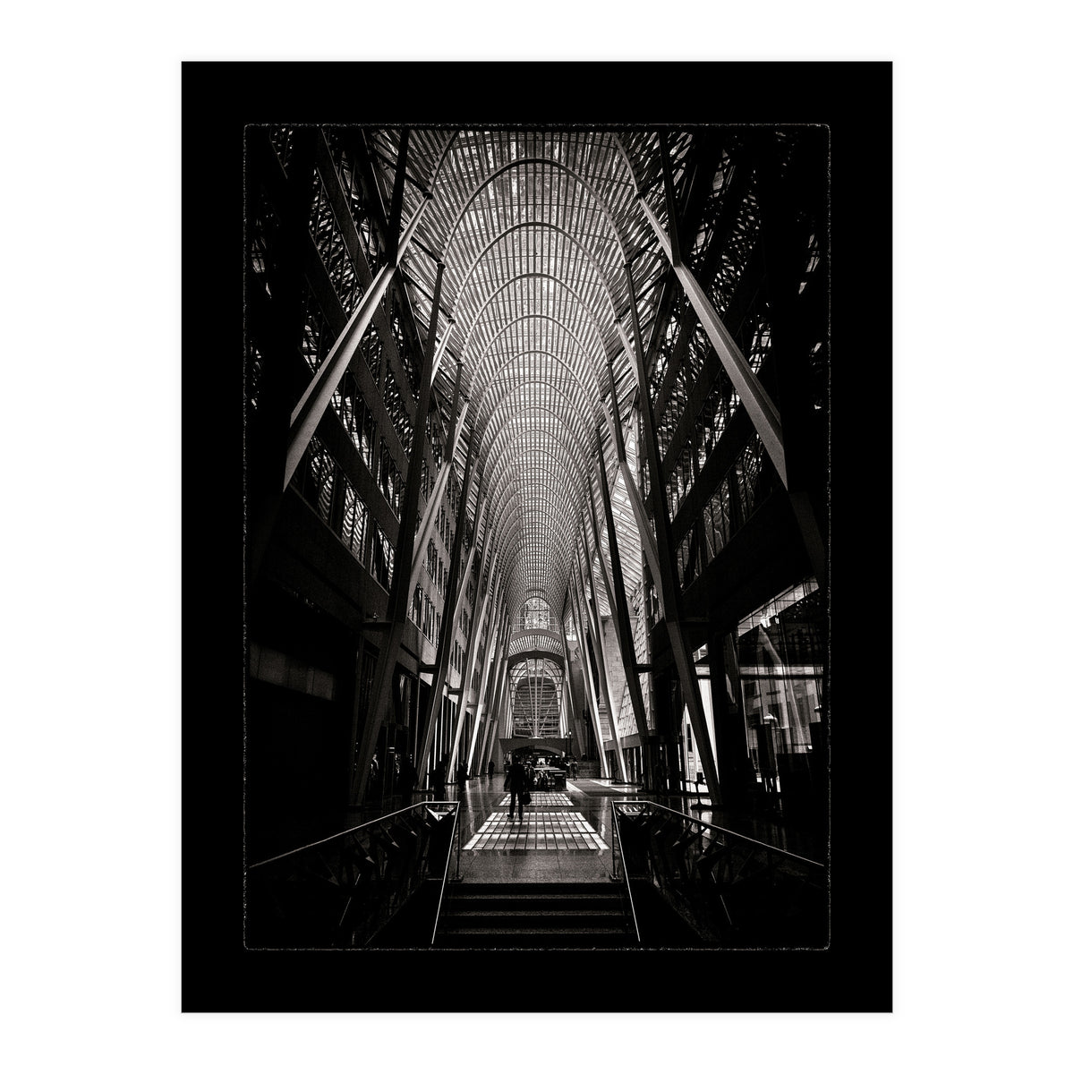 Allen Lambert Galleria No 3 with Border (Print Only)