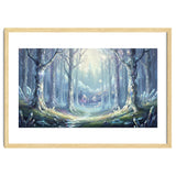Crystal Forest: Ethereal Fantasy Landscape thumbnail