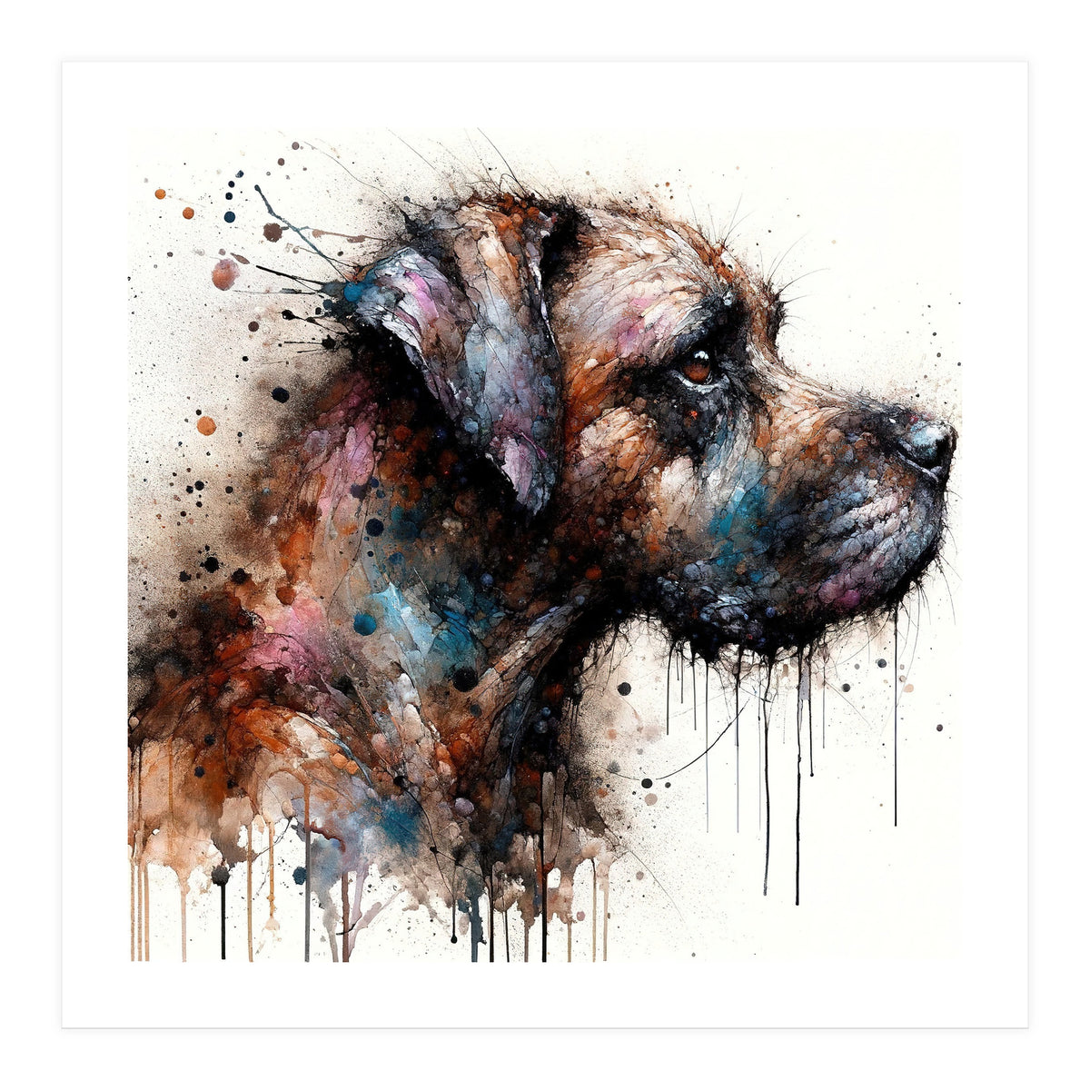 Powerful Dog (Print Only)