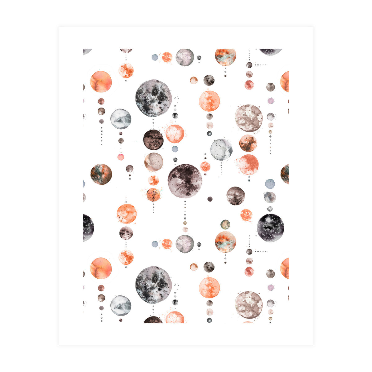 Space Full Moons (Print Only)