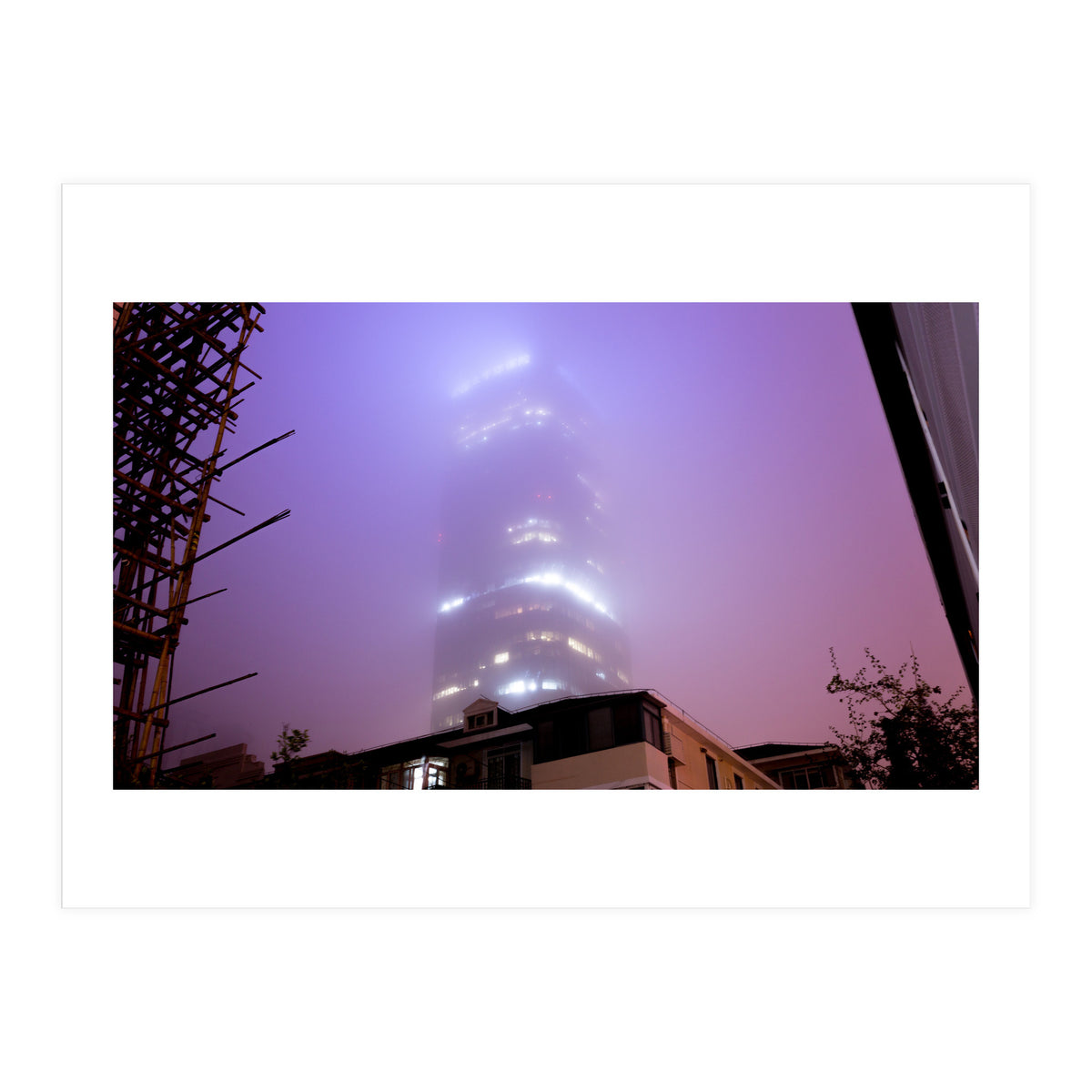 Shanghai by night (Print Only)