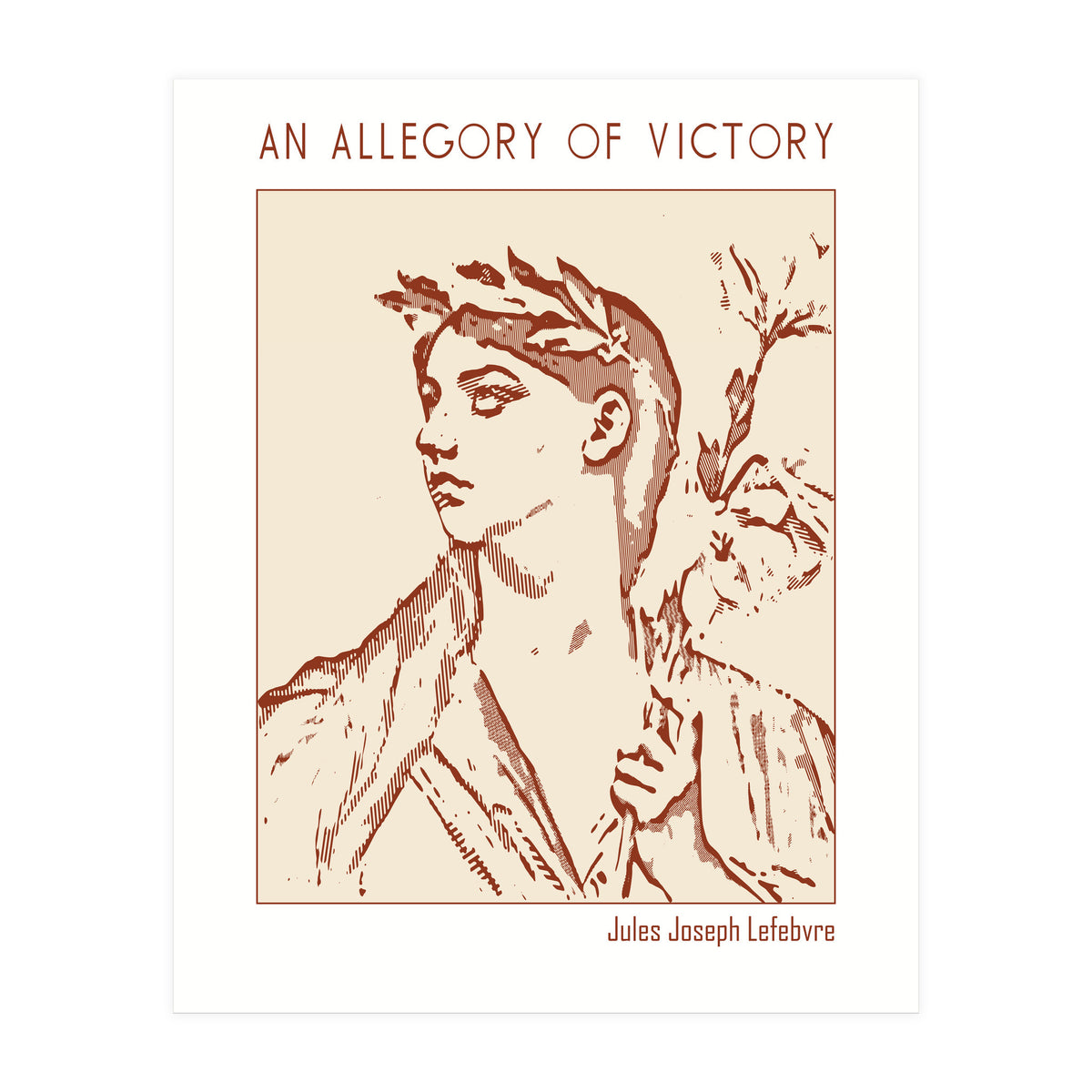 An Allegory Of Victory – Jules Joseph Lefebvre (Print Only)