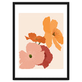 Autumn Wildflowers, Botanical Illustration Vintage Classy, Bohemian Floral Blossom Plants Bloom, Pastel Flowers Garden Nature thumbnail