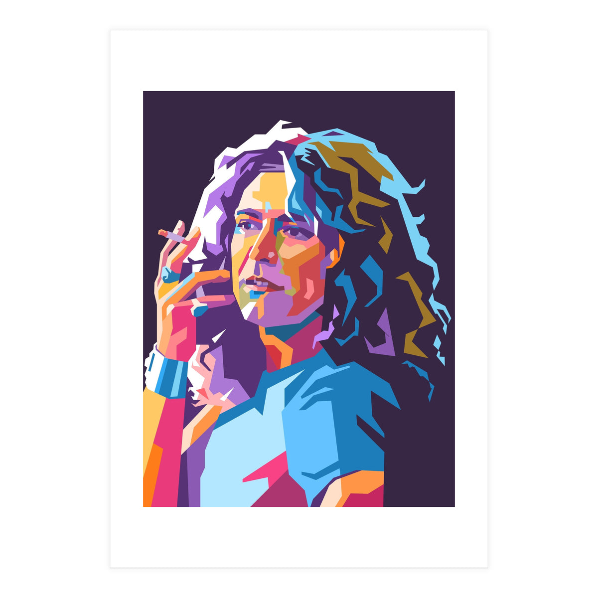 Robert Plant wpap art (Print Only)