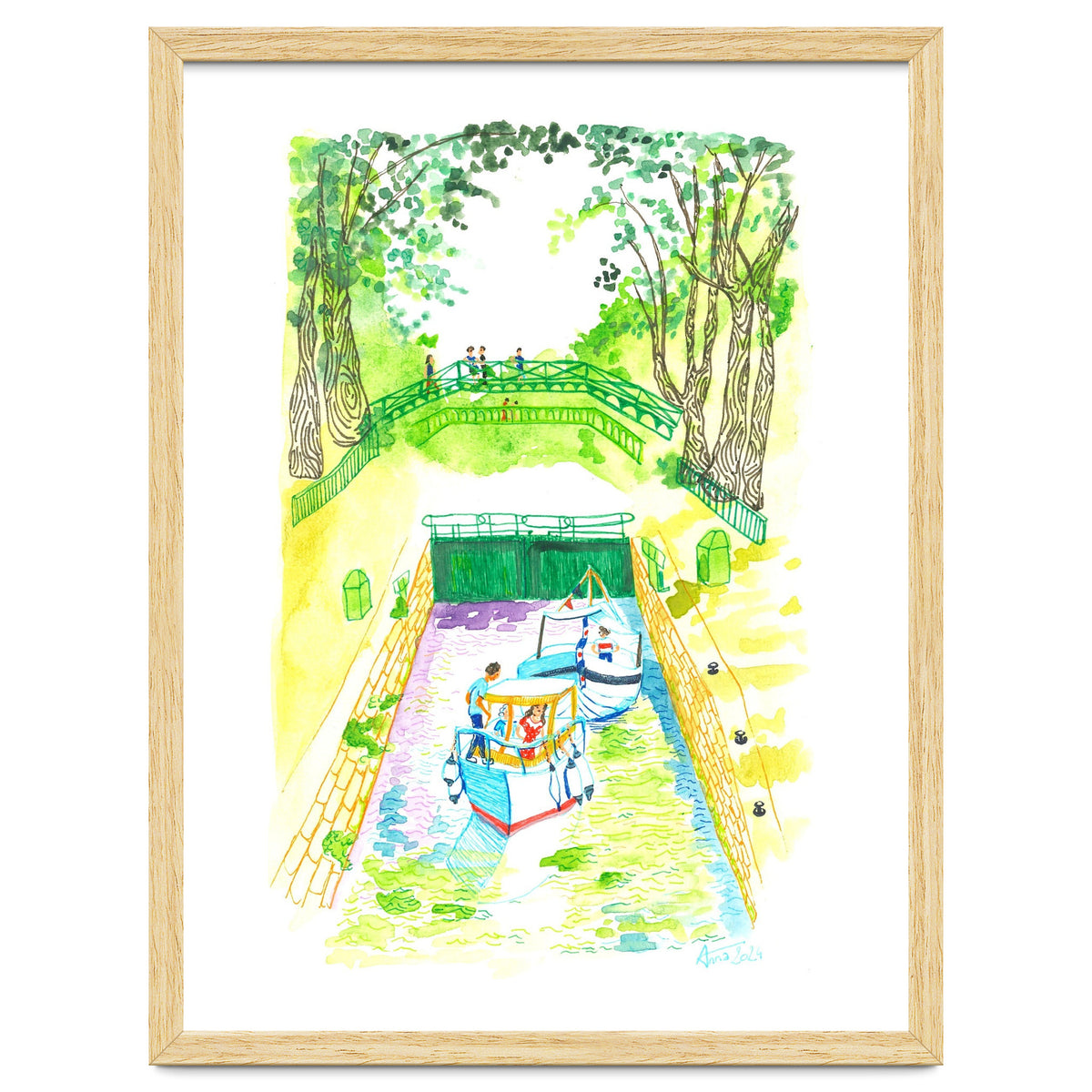 Paris Saint-Martin canal