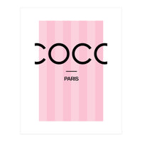 Paris Fashion Quote Art, Coco Chanel, Chic Decor (Print Only)