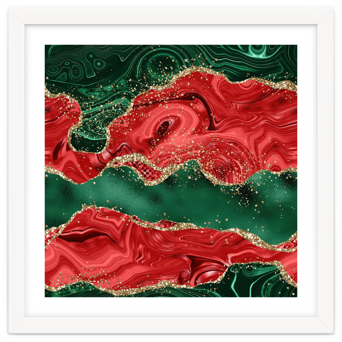 Christmas Glitter Agate Texture 01