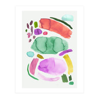 Watercolor Abstract Bold II (Print Only)